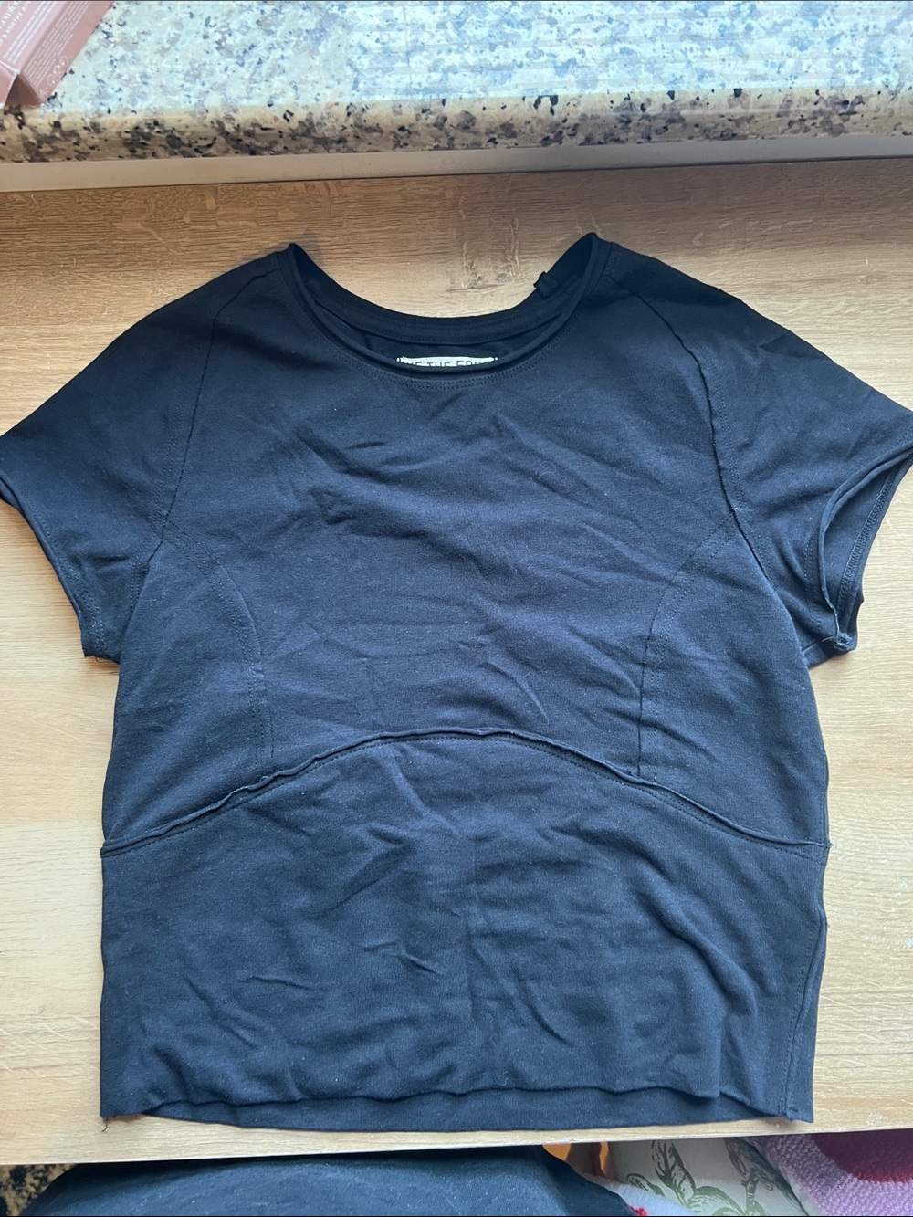 We The Free Protagonist Cropped Cap Sleeve Tee